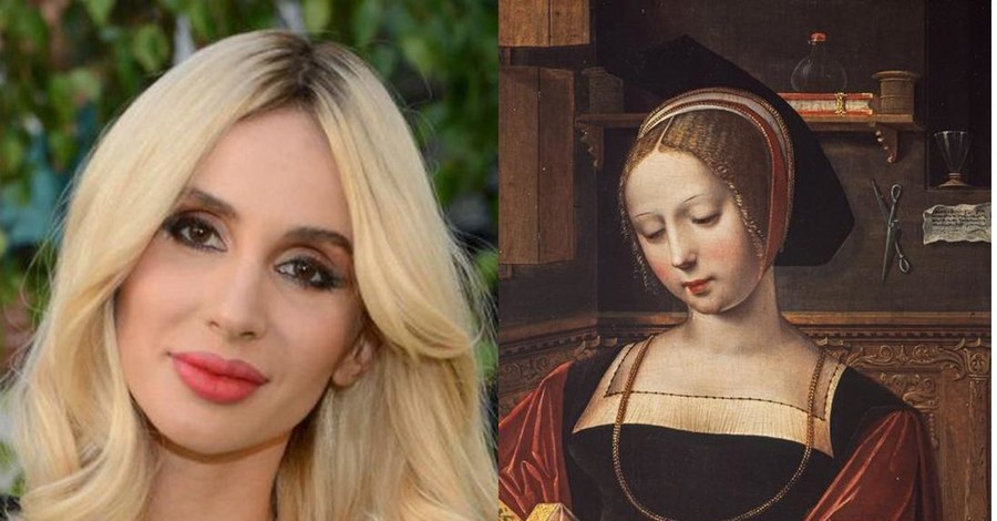 Двойники знаменитостей на картинах: LOBODA - Мария Магдалена, а Тина Кароль - монахиня