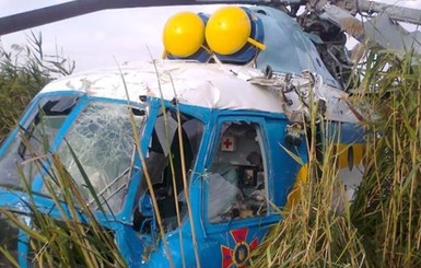 В Харьковской области разбился спасательный вертолет