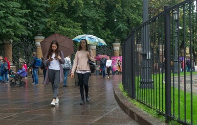 Сегодня днем, 10 сентября, Украину накроют дожди