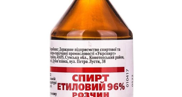 В Украине временно запретили продавать этиловый спирт и настойку эвкалипта