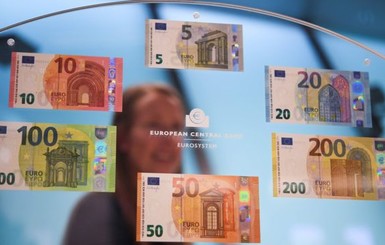 100 и 200 евро: как выглядят новые банкноты 