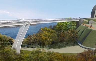 До конца 2019 года в центре Киева построят новый пешеходный мост