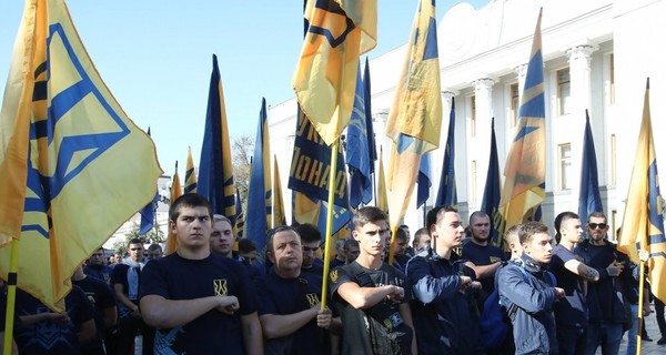 Акция у Верховной Рады: упростите получение гражданства для воинов АТО