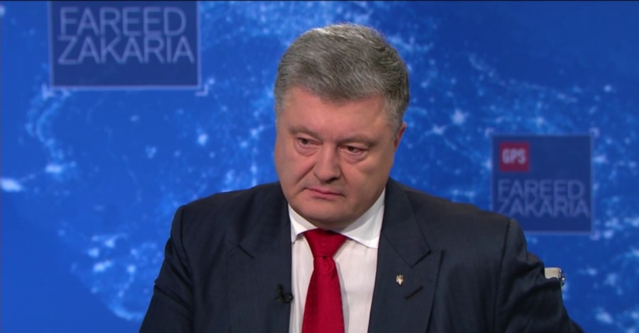 Порошенко поблагодарил Путина