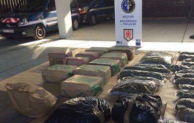 Во Франции задержан украинский грузовик с 650 килограммами кокаина
