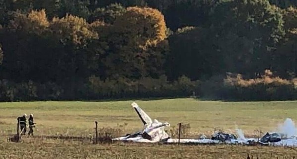 В Словакии разбился военный самолет L-39