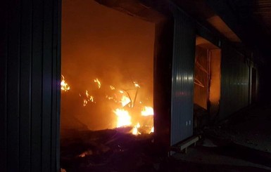 На пожаре под Киевом погибли три человека
