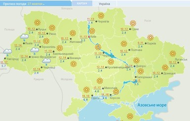 В Украину снова вернется тепло