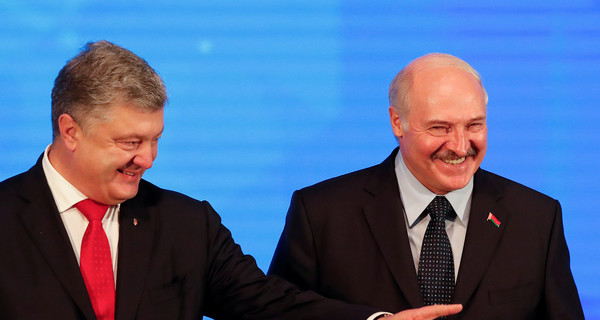 Порошенко в Беларуси обратился к России - Лукашенко говорил о 