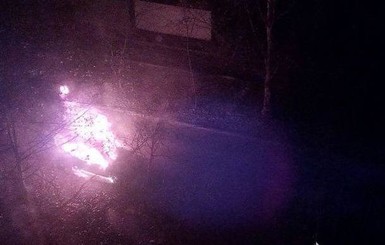 В Донецке ночью прогремел мощный взрыв