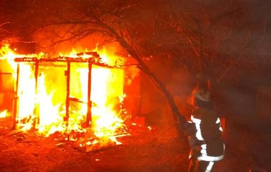 Во время пожара в Киевской области сгорели двое маленьких детей