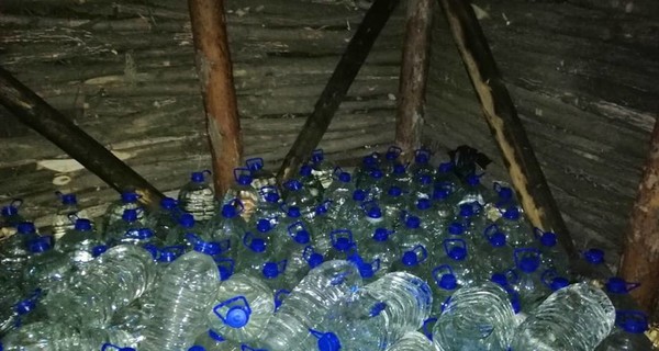 1500 литров спирта прятали на линии столкновения в зоне АТО 