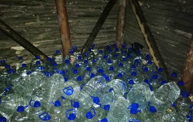 1500 литров спирта прятали на линии столкновения в зоне АТО 