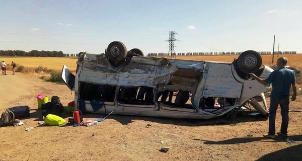Смертельное ДТП под Запорожьем: умер 8-й пассажир разбившейся маршрутки