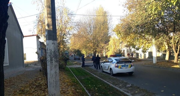 В Одессе полицейский застрелил убийцу, вооруженного топором