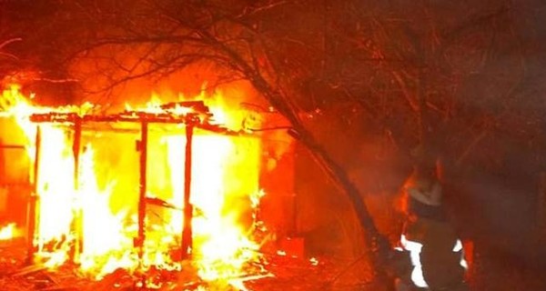 На пожаре в Запорожской области погибли трое детей