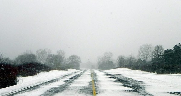 Полиция сообщила о состоянии дорог в стране после снегопада