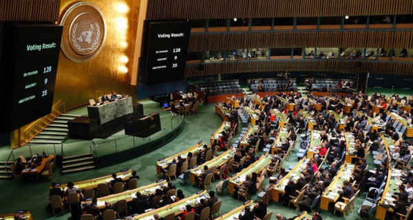 В ООН одобрили резолюцию по Крыму, которая призывает освободить украинских политзаключенных
