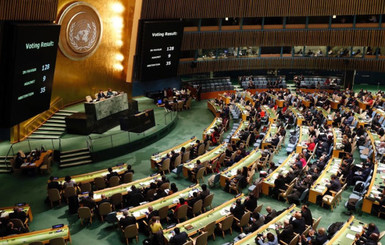 В ООН одобрили резолюцию по Крыму, которая призывает освободить украинских политзаключенных