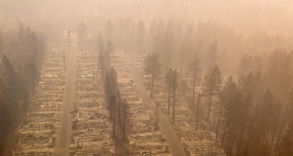 Пожар в Калифорнии: количество погибших возросло до 79