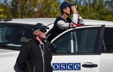 ОБСЕ зафиксировала неотведенные системы 
