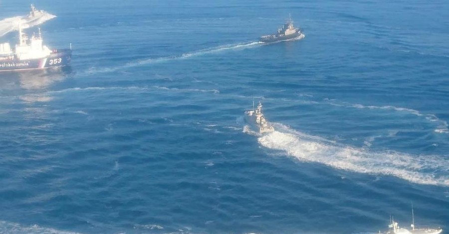 ВМС: Россия угрожает применить оружие и захватить украинские корабли