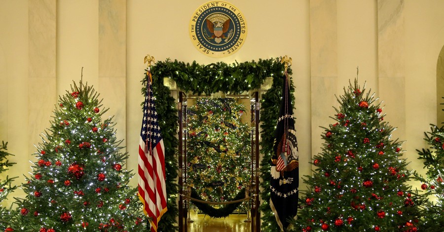 Рождество в Белом доме: как украсили резиденцию президента США
