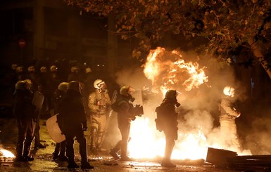 Столкновения в центре Афин: трое раненых