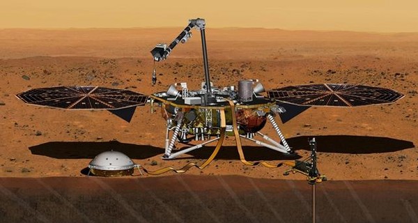 NASA впервые записало шум ветра на Марсе