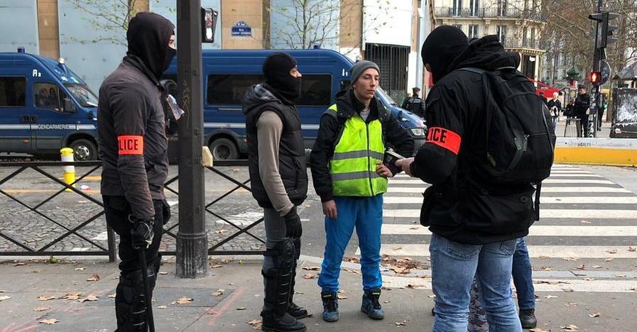 В Париже еще до демонстраций задержали 278 