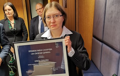 Сестра Сенцова – на премии Сахарова: Парадокс в том, что Олег относит себя к русским 