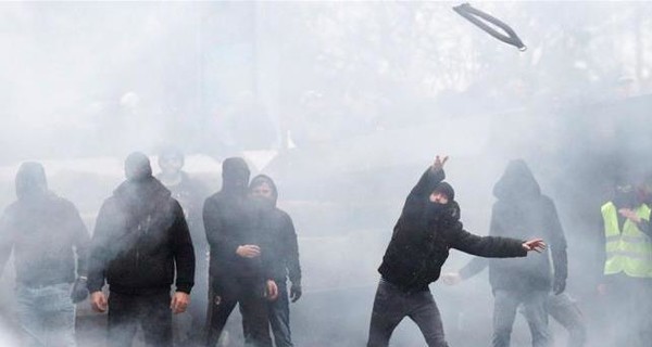 Протесты в Брюсселе: полиция применила водометы и слезоточивый газ