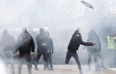 Протесты в Брюсселе: полиция применила водометы и слезоточивый газ