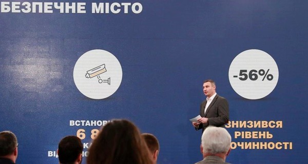 Кличко: За прошлый год мы установили 10 000 современных уличных LED-светильников
