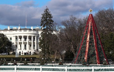 В США накануне Рождества закрыли главную елку 