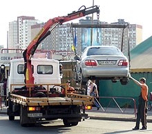 Уличный патруль будет блокировать колеса машин, оставленных в неположенном месте 