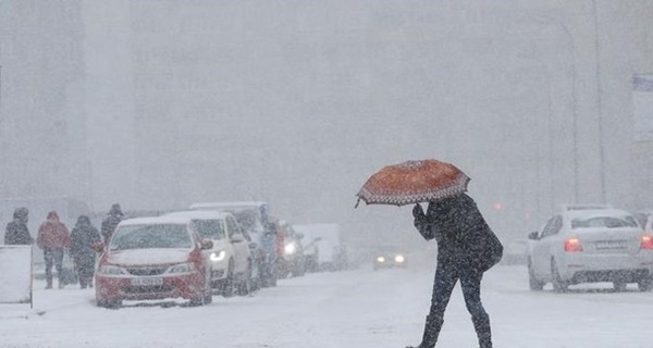 Завтра, 27 декабря, в Украине пройдет и снег, и дождь