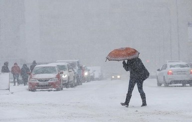 Завтра, 27 декабря, в Украине пройдет и снег, и дождь