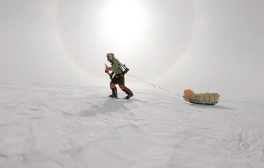 Американец в одиночку пересек Антарктиду на лыжах