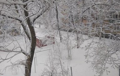 В Донецке снежный коллапс: город парализован