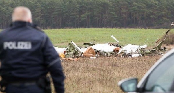 В Германии упал легкомоторный самолет, есть жертвы