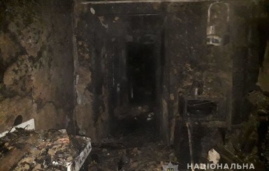 В Запорожской области на пожаре сгорели дети, их мать покончила с собой