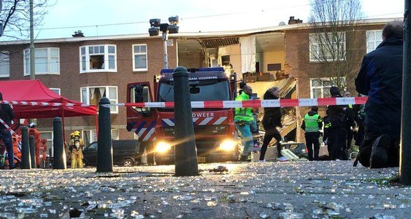 В Гааге прогремел взрыв в доме, разрушены два этажа