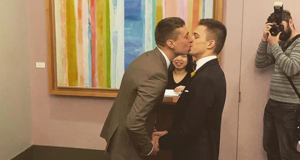 В США заключила официальный брак гей-пара из Украины