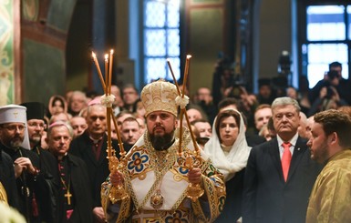Епифаний в свое 40-летие взошел на престол предстоятеля Православной церкви Украины: как это было