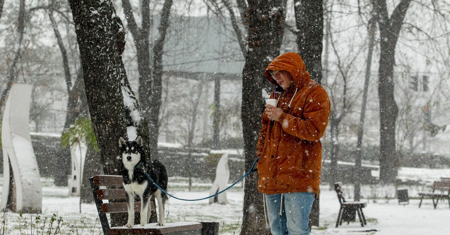 Завтра, 12 февраля, в Украине пройдет мокрый снег и дождь