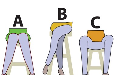 Тест: что положение ног расскажет о вашем характере