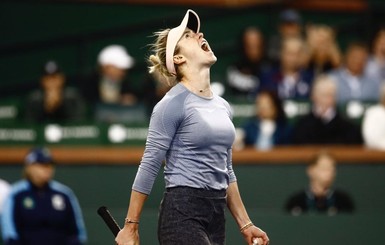 Свитолина вышла в полуфинал турнира WTA в Индиан-Уэллсе