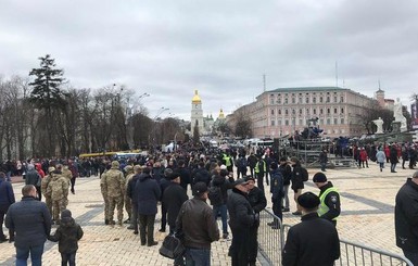 Центр Киева перекрыли для встречи Порошенко с народом