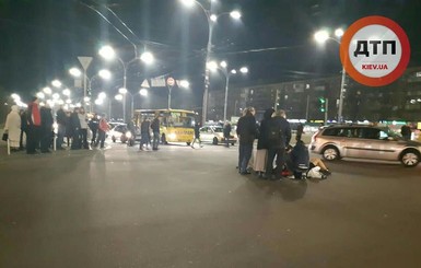 Водитель киевской маршрутки, сбивший 3 человек, заявил о поломке тормозов